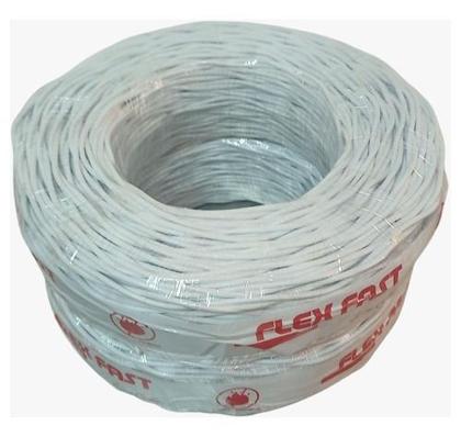 Imagem de Cabo Cordão Torcido 2x2,50m - 50 Metros - BRANCO