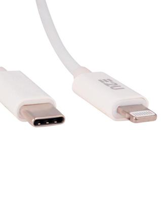 Imagem de Cabo Dados Carga Tipo USB C Lightning Curto 20cm Powerbank