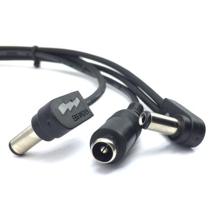 Imagem de Cabo Daisy Chain Flat EBS DC4-90F distribui energia 4 pedais