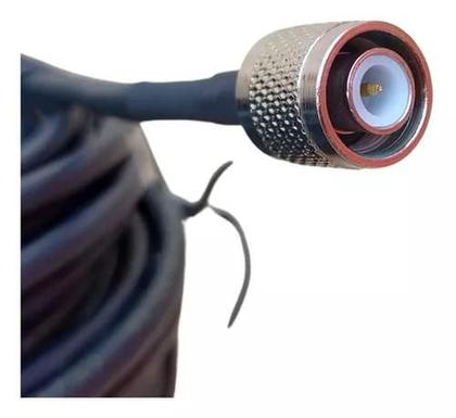 Imagem de Cabo De 10 Metros Para Antena De Celular Rg58 N/tnc