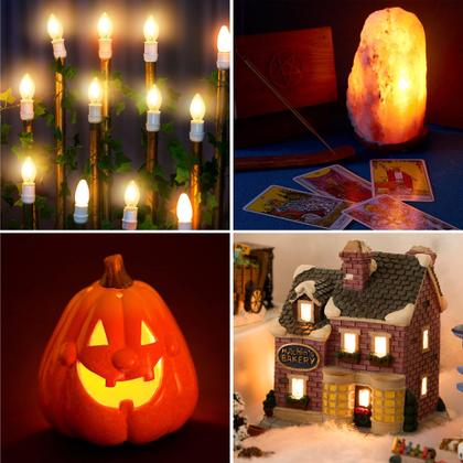 Imagem de Cabo de acessórios com kit de lâmpada LED de Natal de 6 pés