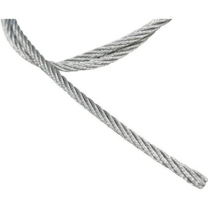 Imagem de Cabo De Aço Com Revestimento Transparente 3/32 X 1 Metro