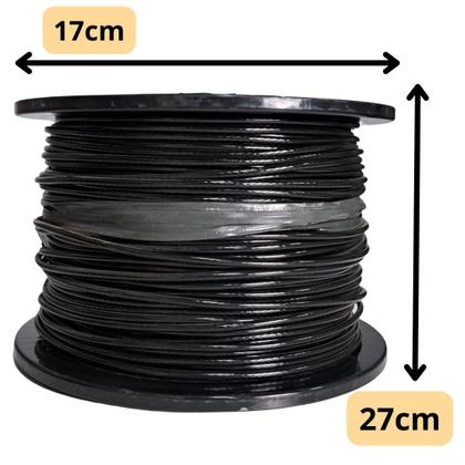Imagem de Cabo de aço lobo revestido 3/16 6x19 50 metros