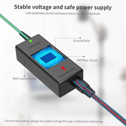Imagem de Cabo de alimentação AC/DC Adaptador Charger 90W para TV Westinghouse
