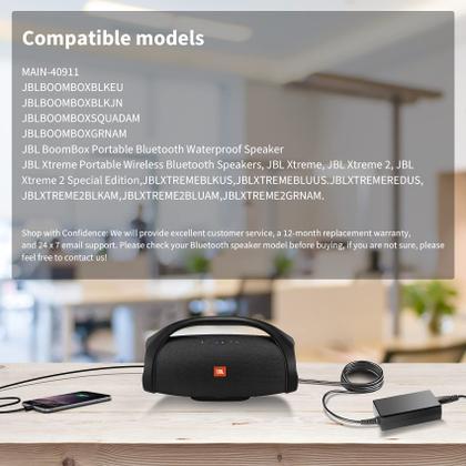 Imagem de Cabo de alimentação AC/DC Adaptador Charger 90W para TV Westinghouse