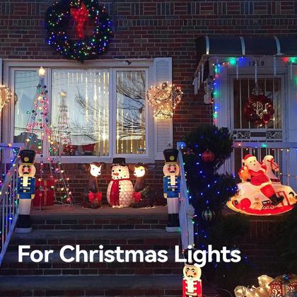 Imagem de Cabo de alimentação adicional de 12,8 m, divisor externo de 3 tomadas 120V