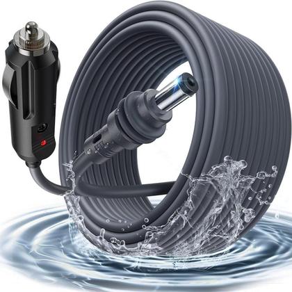 Imagem de Cabo de Alimentação para Carro Adaptador DC Starlinkk Mini Cabo Carregador Veicular 12V 24V Carregamento Rápido PD 65W 100W Prova Dágua