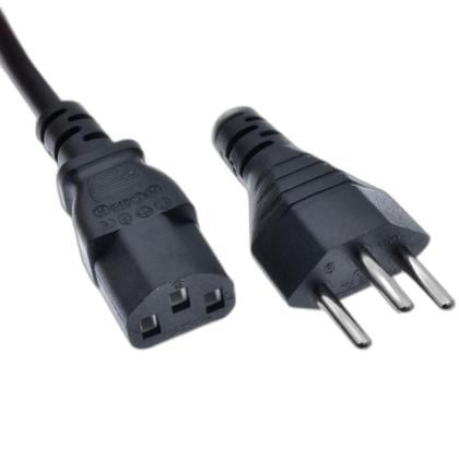 Imagem de Cabo De Alimentação Resistente 1,2M Fontes De Computador