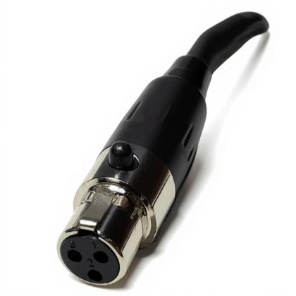 Imagem de Cabo de Áudio Mini XLR 3 Pinos 0,50 m Balanceado