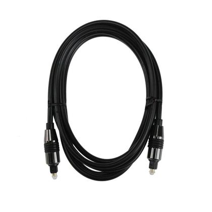 Imagem de Cabo De Áudio Óptico Digital 2 Metros Toslink 2m Plug Gold - Tblack