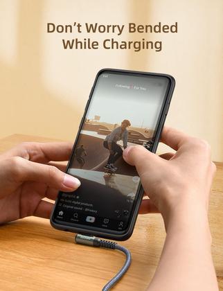 Imagem de Cabo de carregamento AINOPE USB Type C 3.1A Fast Charge, pacote com 3