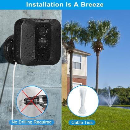 Imagem de Cabo de carregamento e carregador para câmera Blink XT/XT2 de 30 pés