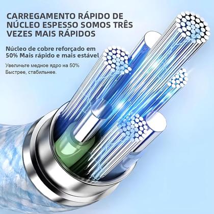 Imagem de Cabo De Carregamento Rápido Tipo C De 60W Para Apple iPhone 14 13 12 11 15 17 16 pro Max plus 1-50