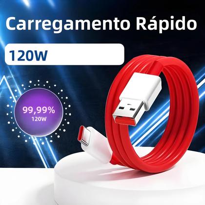 Imagem de Cabo De Carregamento Rápido USB a Para USB C 240W 150W Para Realme OPPO Oneplus Find X6 X5 GT 7 6