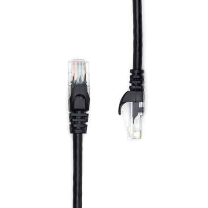 Imagem de Cabo de conexão Ethernet Amazon Basics RJ45 Cat 6 0,9 m preto