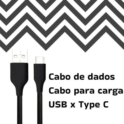 Imagem de Cabo De Dados 1 Metro E Carga Para Moto One Fusion