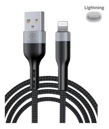 Imagem de Cabo De Dados Compatibilidade Lightning 4.8a De 1 Metro KA-326-IOS