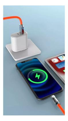 Imagem de Cabo De Dados Compatibilidade Lightning Acabamento Metal CBX-U3C16IP