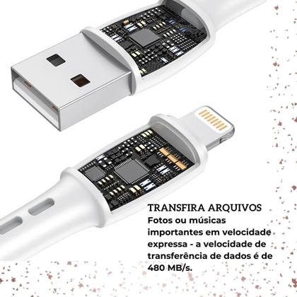Imagem de Cabo de dados e energia Lightning 