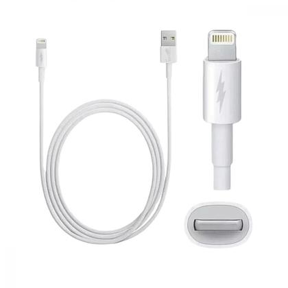 Imagem de Cabo de Dados Lightning / USB 5.1A 1 Metro Eletromex EL-3113-5G Alta Velocidade