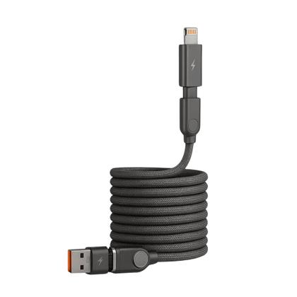 Imagem de Cabo de Dados Magnético 4 em 1 Conexão TURBO 1,5 Metros 240W