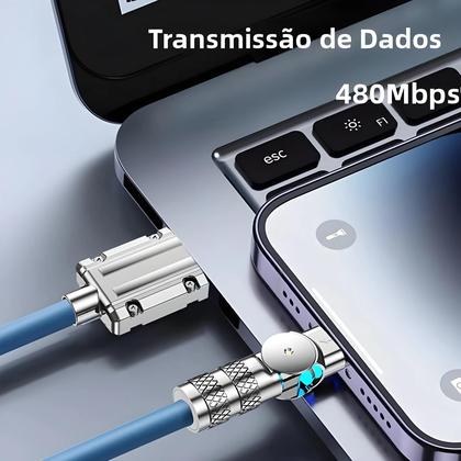 Imagem de Cabo De Dados Micro USB De Carregamento Rápido 120W 3A Para Samsung Galaxy S7 S5 Xiaomi Android