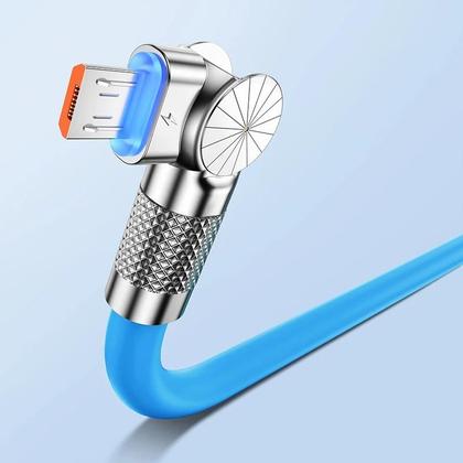 Imagem de Cabo De Dados Micro USB De Carregamento Rápido 120W 3A Para Samsung Galaxy S7 S5 Xiaomi Android