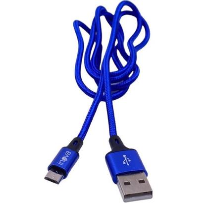 Imagem de Cabo De Dados Micro Usb V8 Inova 1 Metro Azul Cbo-5826