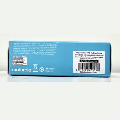 Imagem de Cabo De Dados Motorola Original Usb-A Para Micro Usb De 1 Metro - Preto