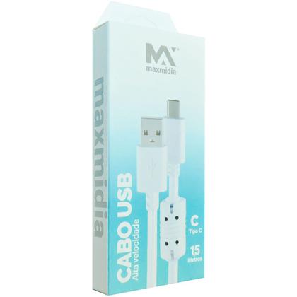 Cabo Carregador USB 2m Com Adaptador Micro USB - Compatível Com Powerbank E Celular