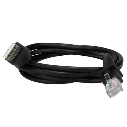 Imagem de Cabo De Dados Pluscable Lb-50/100Bk Leitor De Codigo Barras