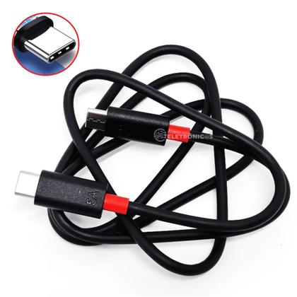 Imagem de Cabo de Dados Type-c X Type-c Turbo Compatível P/ Moto G9 Plus 45W Original da ZTD 1 MT USBCC1MVM