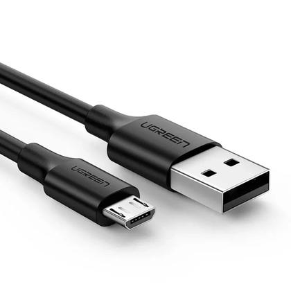 Imagem de Cabo de dados ugreen micro usb 1m 2a us289 preto - 60136