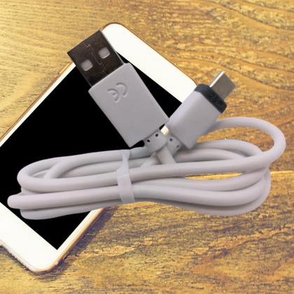 Imagem de Cabo de Dados USB-C Original ZTD Compatível Com Todos Os Aparelhos Com entrada Type-c USBC1MB