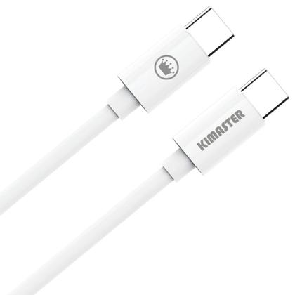 Imagem de Cabo de Dados USB-C p/ USB-C 1M 60W PD CB813 Kimaster