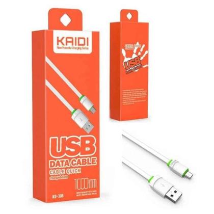 Imagem de Cabo de Dados V8 1M KD-305 Kaidi Micro USB