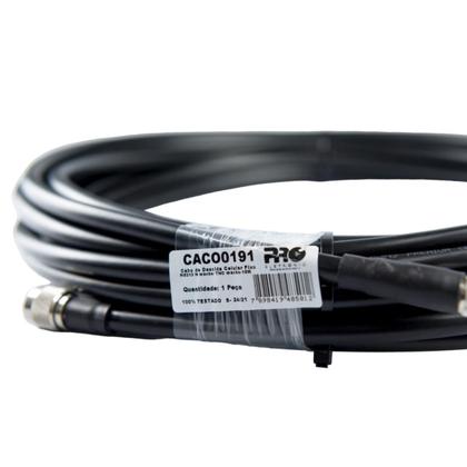 Imagem de Cabo de descida celular fixo RGC213 15m N macho TNC macho Proeletronic CACO0191