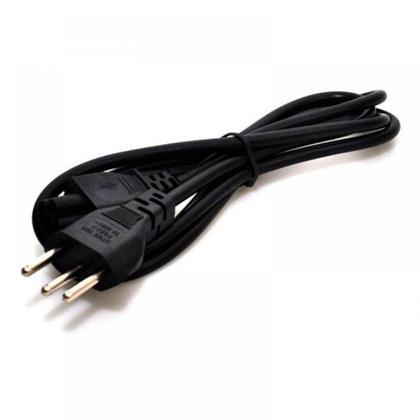 Imagem de Cabo De Energia Para Fonte De Notebook Cabo Tripolar 3 Pinos