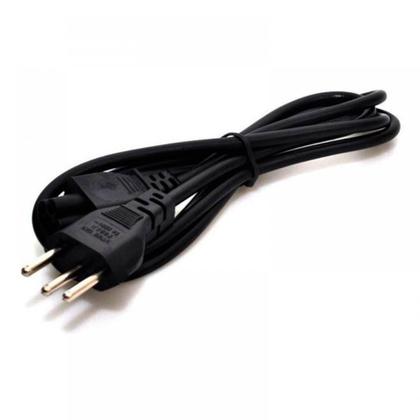 Imagem de Cabo De Energia Para Fonte De Notebook Cabo Tripolar 3 Pinos