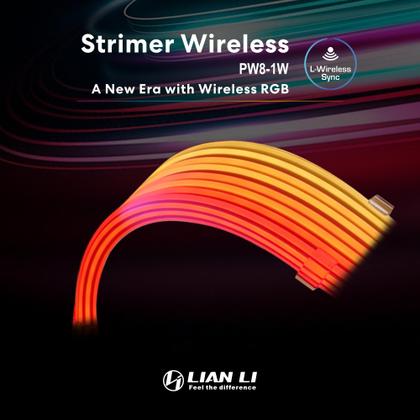 Imagem de Cabo de extensão de alimentação Lian Li Strimer Wireless 8 pinos RGB