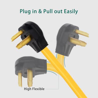 Imagem de Cabo de extensão do secador M1A2 de 4 pinos 30A NEMA 14-30P a 14-30R