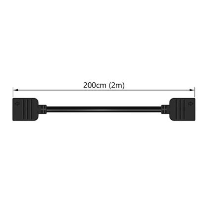 Imagem de Cabo de extensão led argb 3 pinos 5v - 2m (200cm) extensor