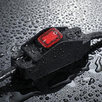 Imagem de Cabo de extensão Makevivi de 10 pés com interruptor à prova d'água certificado pela UL