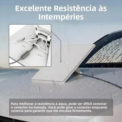 Imagem de Cabo De Extensão Mini DC À Prova d'Água Starlink, Adaptador Conversor De Energia Com Plugue Fêmea