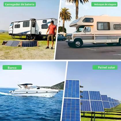 Imagem de Cabo De Extensão Solar Vermelho E Preto Com Dupla Ponta, 2-10 Metros, Conector 4mm²/6mm² Para Painel