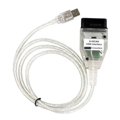 Imagem de Cabo De Ferramenta De Diagnóstico OBD2 BMW Com Interruptor INPA K+CAN K+DCAN Interface USB