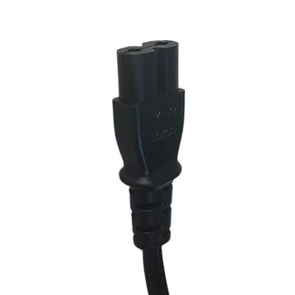 Imagem de Cabo De Força 2m Pino Chato Tv Monitor Radio Ps3 Ps4 Kit C/6