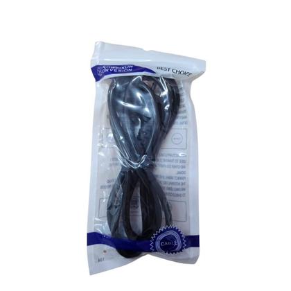 Imagem de Cabo De Força Cpu Atx Computador Pc Monitor 3 Pinos novo padrão 1,50 metros