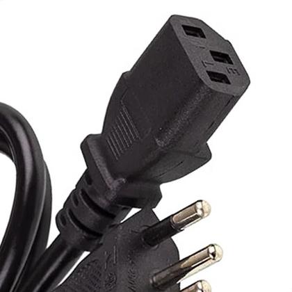 Imagem de Cabo De Força Novo Padrão 10A, 3 Metros - Cirilo Cabos