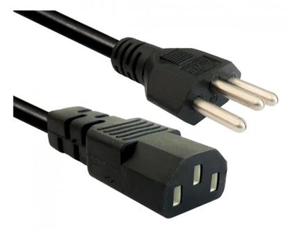 Imagem de Cabo De Força Pp Tripolar 3 X 2,5mm² (20a) 1,8m